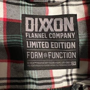 Dixxon limited edition SNAP ON flannel